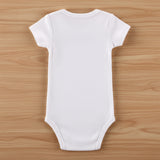 Baby Bodysuit – Soft 100% Cotton Short Sleeve Onesie for Newborns (3–12 Months)