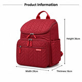 Large Capacity Embroidered Mother and Baby Bag