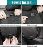 Car Backseat Organizer with Tablet Holder – Multiple Pockets Kids Travel Storage Bag