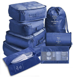 Baby Travel Packing Cubes – 8-Piece Set | Travel Organizer for Parents