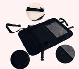 Car Backseat Organizer with Tablet Holder – Multiple Pockets Kids Travel Storage Bag