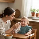 Soft Cotton Ruffle Drool Bib for Baby – 0 to 2 Years