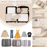 Travel Packing Cubes – 8-Piece Set | Travel Organizer for Parents