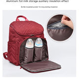 Large Capacity Embroidered Mother and Baby Bag