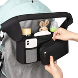 Baby Stroller Organizer Bag – Universal Fit, Waterproof & Stylish