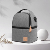 Double Layer Insulated Breast Milk Bag – Waterproof & Stylish Cooler Bag for Breastfeeding Moms