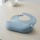 Silicone Bib for Babies - Waterproof and Easy Clean