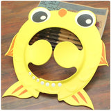 Kids' Shower Cap with Ear Protection - Goldfish Design