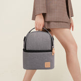 Double Layer Insulated Breast Milk Bag – Waterproof & Stylish Cooler Bag for Breastfeeding Moms