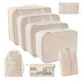 Travel Packing Cubes – 8-Piece Set | Travel Organizer for Parents