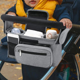 Baby Stroller Organizer Bag – Universal Fit, Waterproof & Stylish