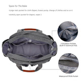 Stylish Geometric Mommy Bag with Pacifier Case | Diaper Bag for Modern Moms