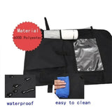 Car Backseat Organizer with Tablet Holder – Multiple Pockets Kids Travel Storage Bag