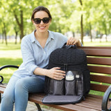 Large Capacity Embroidered Mother and Baby Bag