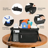 Baby Stroller Organizer Bag – Universal Fit, Waterproof & Stylish