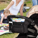 Baby Stroller Organizer Bag – Universal Fit, Waterproof & Stylish