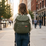 Large Capacity Embroidered Mother and Baby Bag